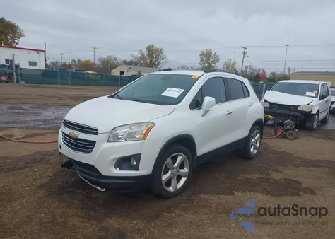 2015 Chevrolet Trax Ltz z USA, uszkodzony, nr VIN KL7CJTSB2FB092748